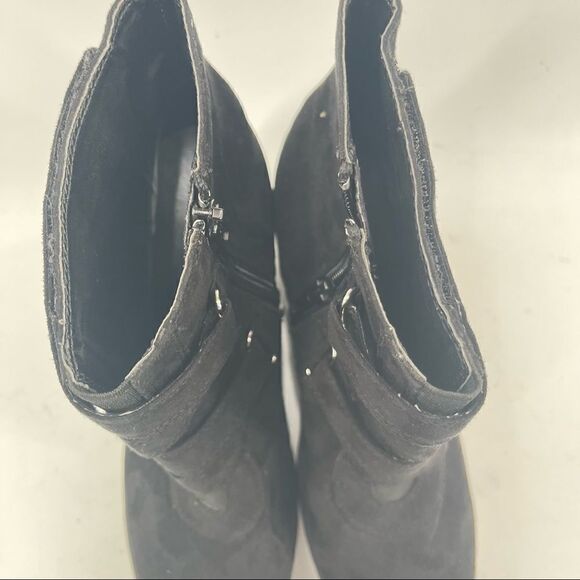 Stuart Weitzman Lana Straps wedge platform bootie boots shoes 5 - Picture 6 of 13